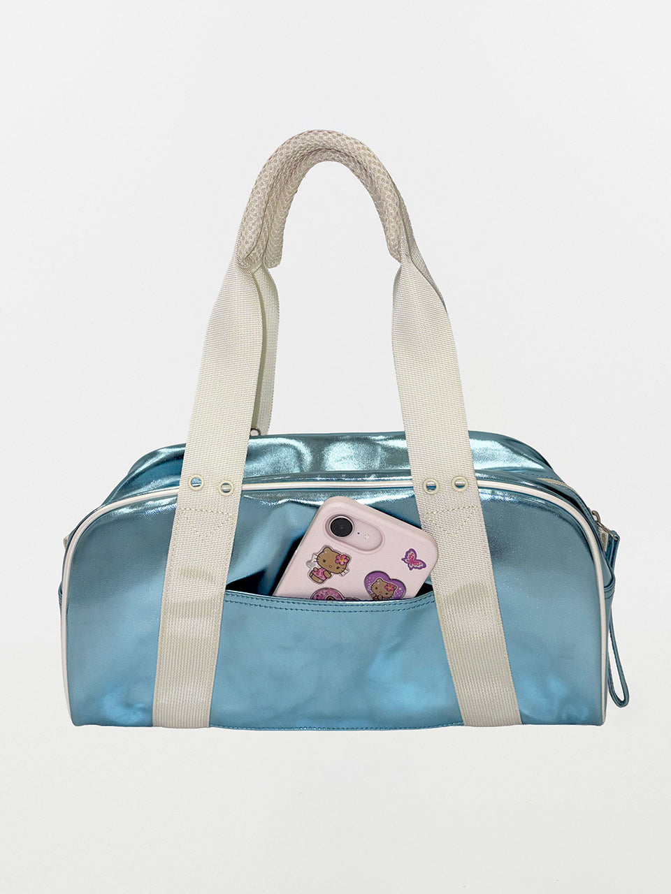 NPC Metallic Bag Aqua Blue