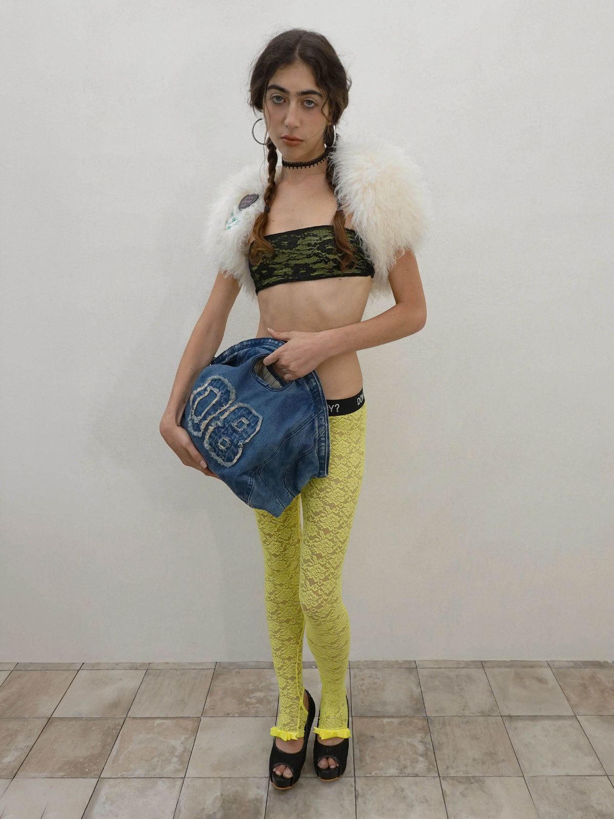Bad Seed Denim Bag Mid Blue