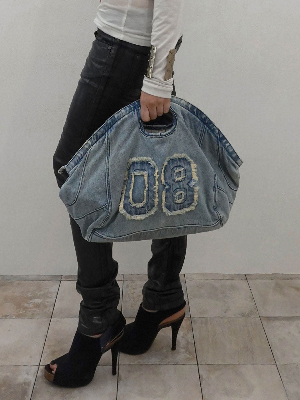 Bad Seed Denim Bag Light Blue