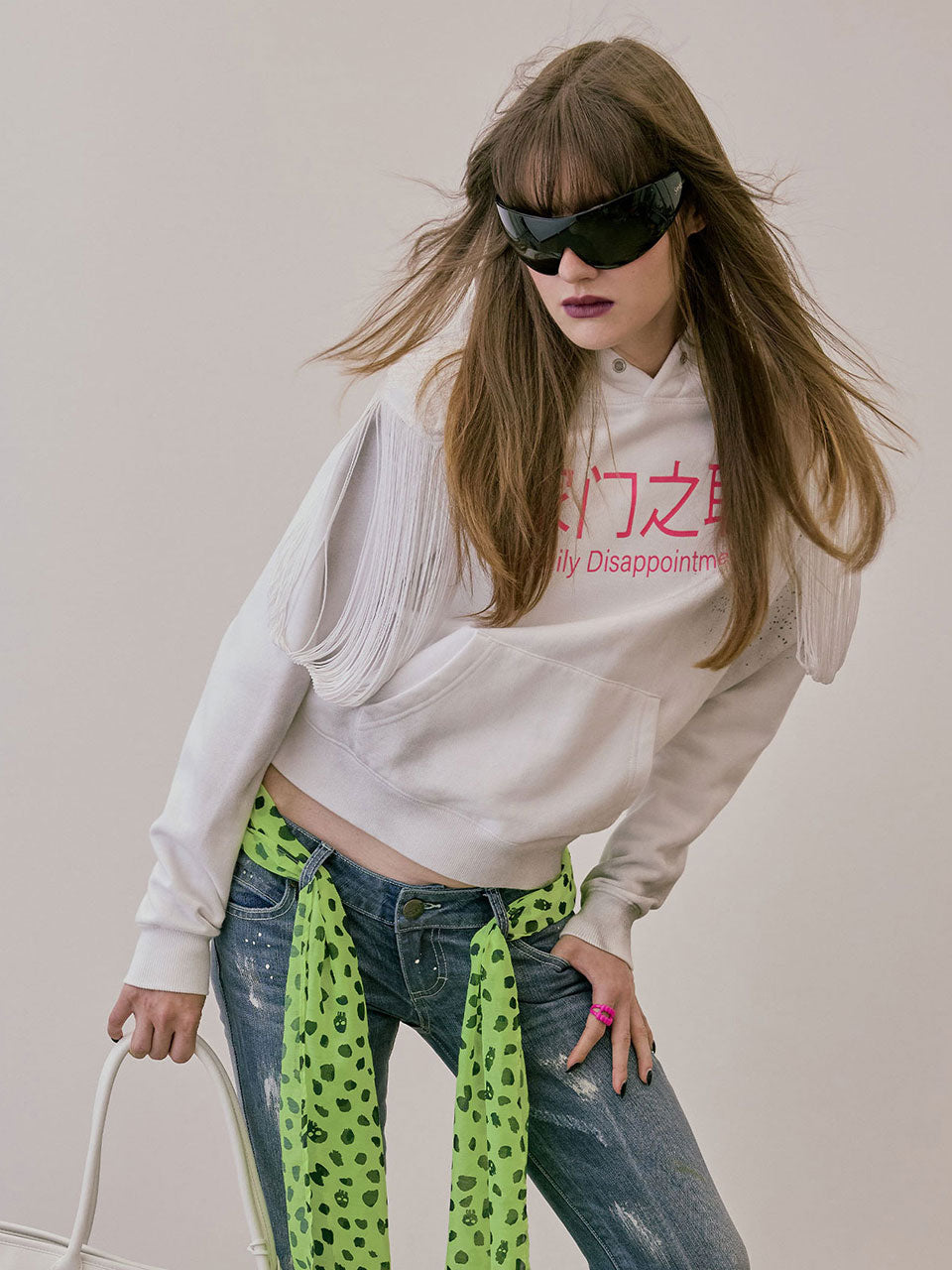 Bad Seed Marching Band Hoodie White