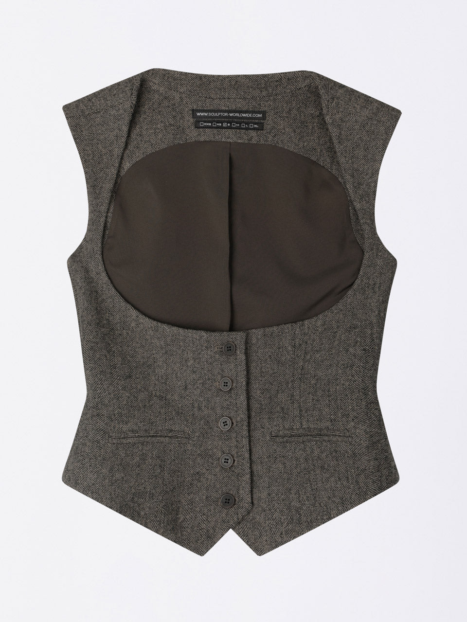 Classic Wool Vest Beige