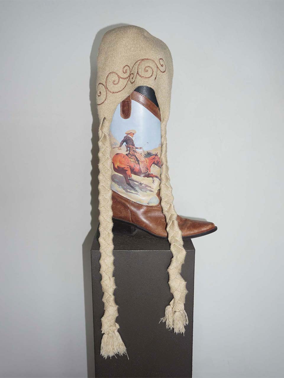 Braided Bonnet Beige