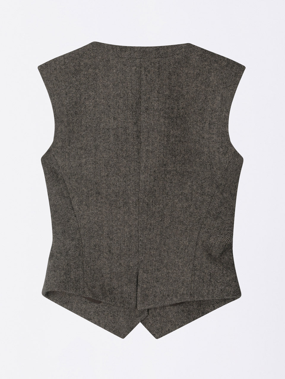 Classic Wool Vest Beige