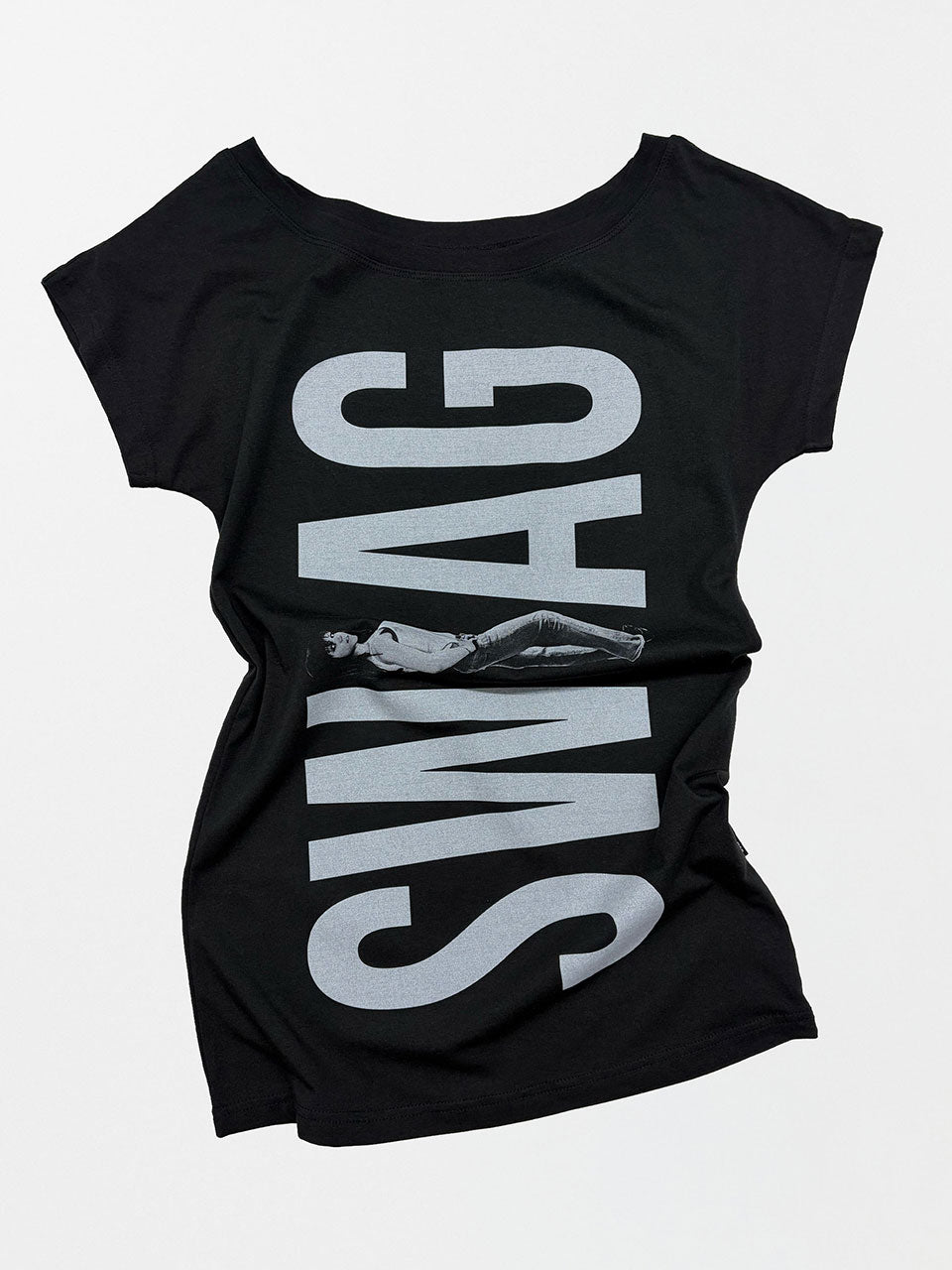 【7月中旬お届け予定】Swag Long Tee Black