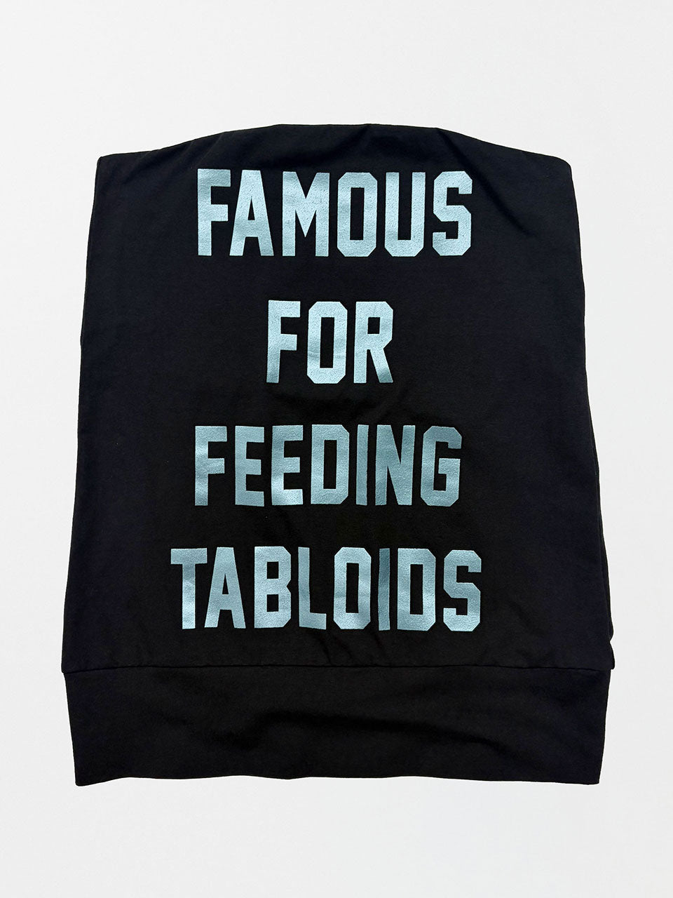 Tabloids Tube Top Black