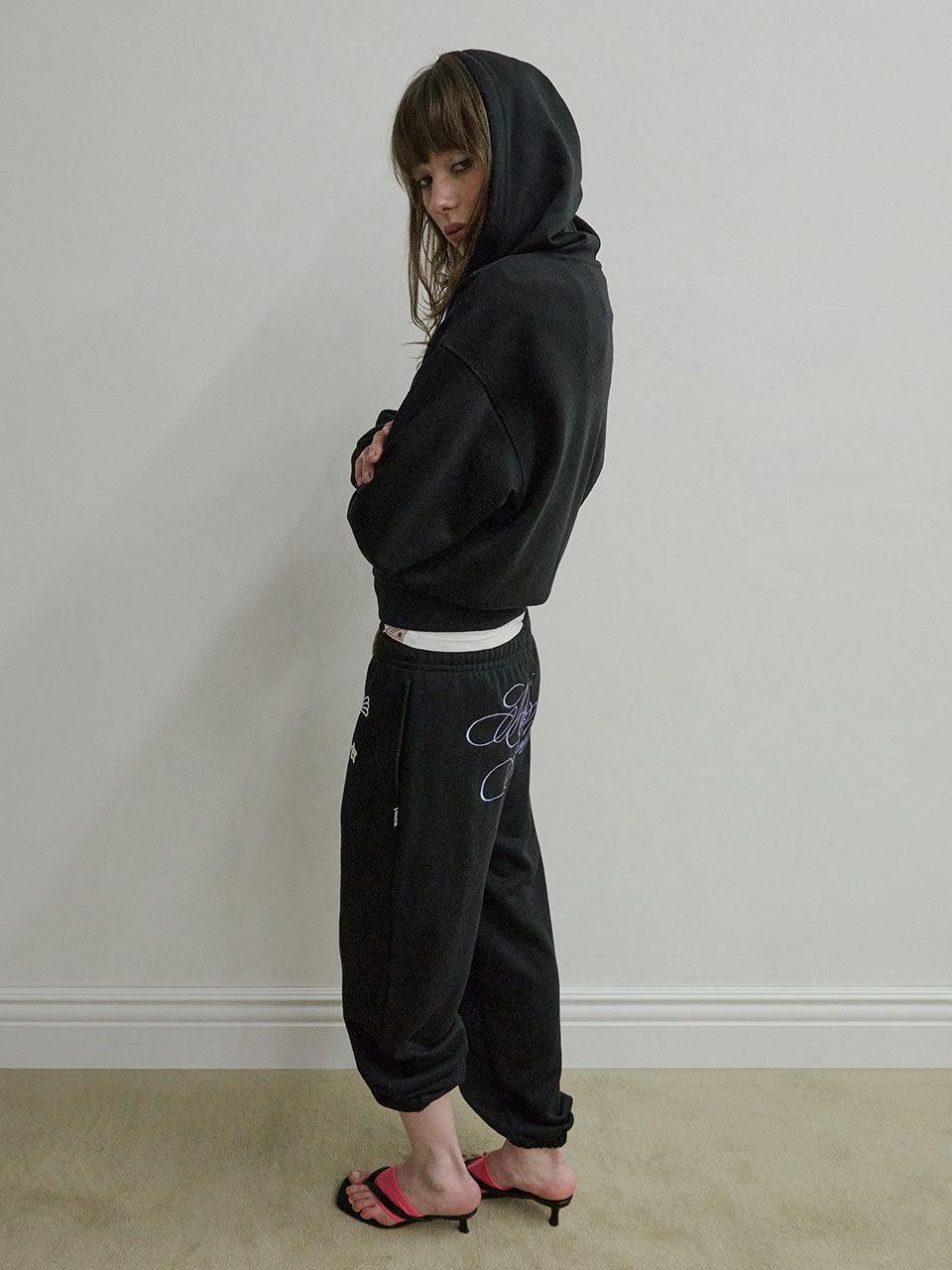 Glow In The Dark Sweatpants Black