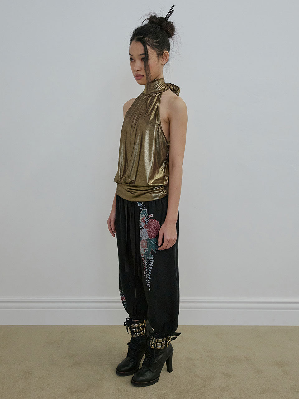 Zen Capri Jogger Pants Black