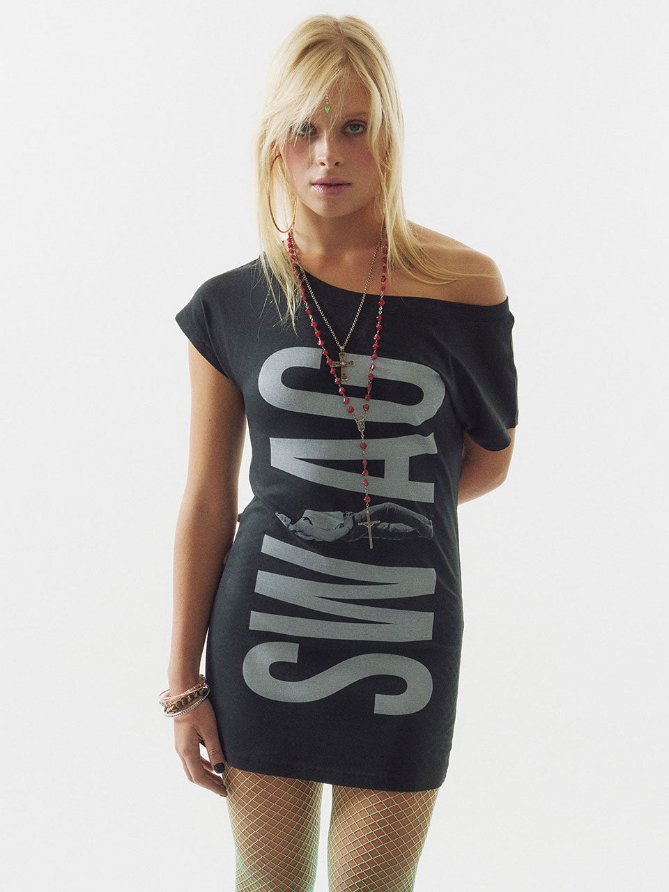 【7月中旬お届け予定】Swag Long Tee Black