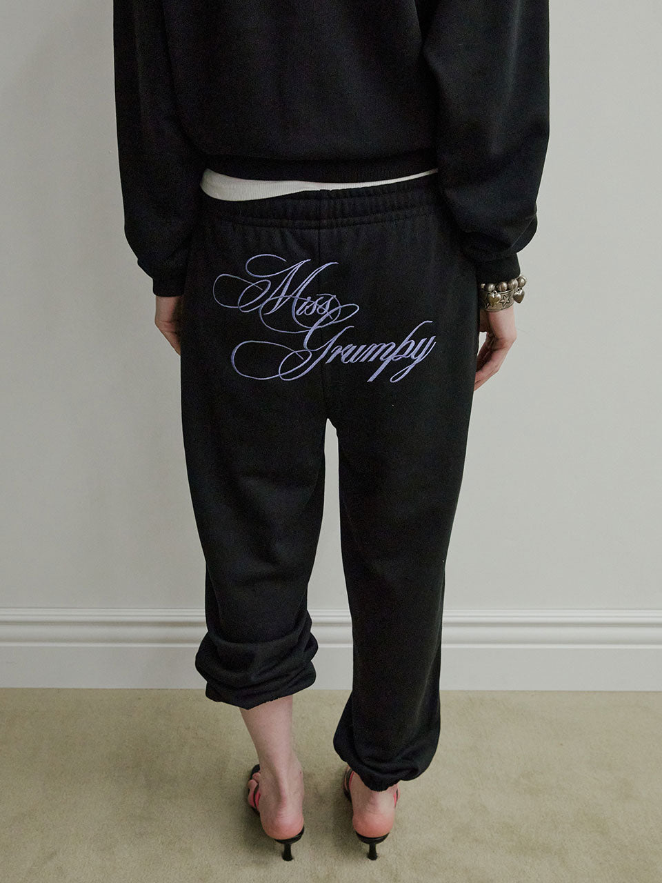 Glow In The Dark Sweatpants Black