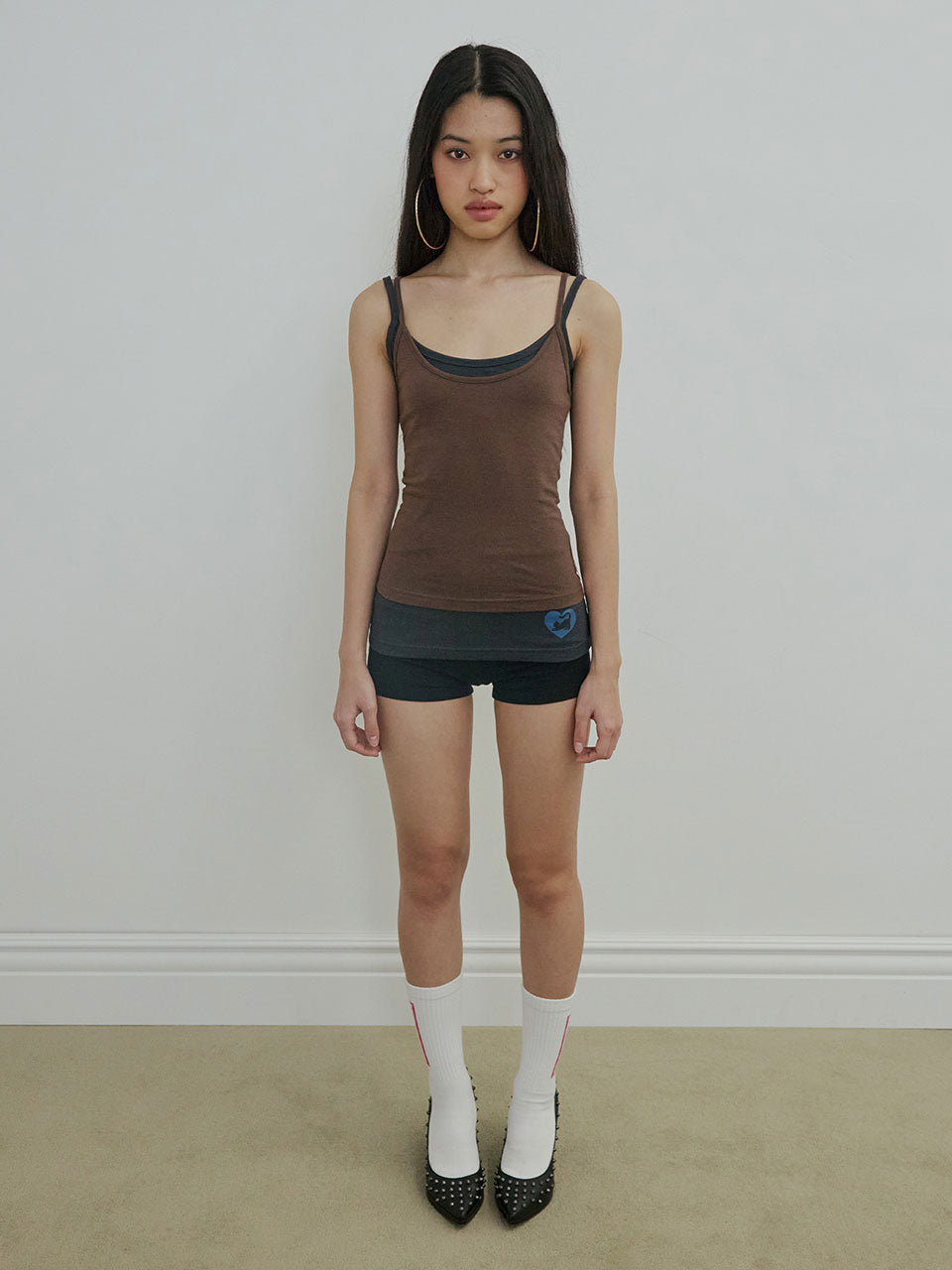 My Go To Sleeveless Top Brown