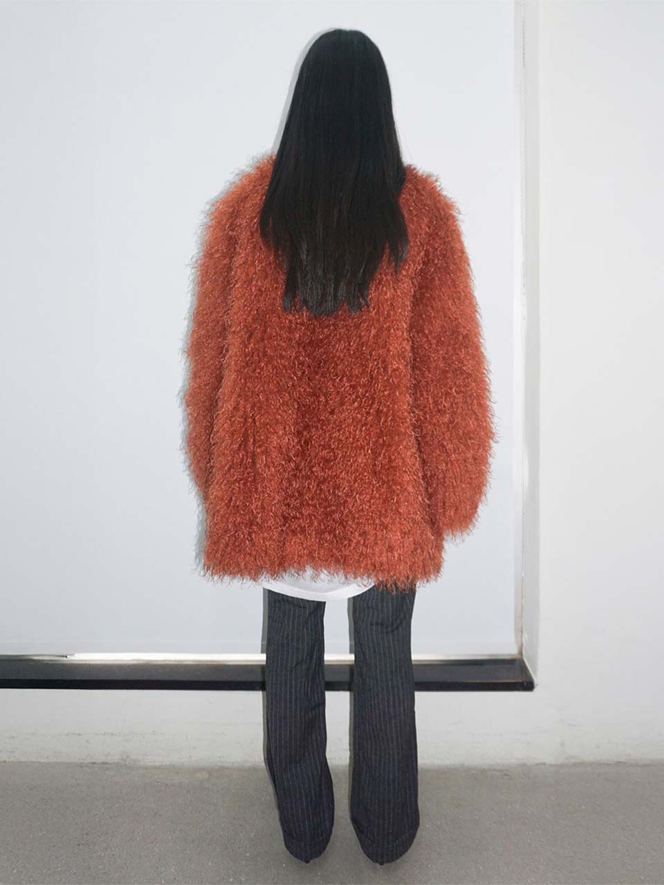 ★ 777 '福' LUCK BAG ★ (Faux Fur Middle Jacket Burnt Orange)