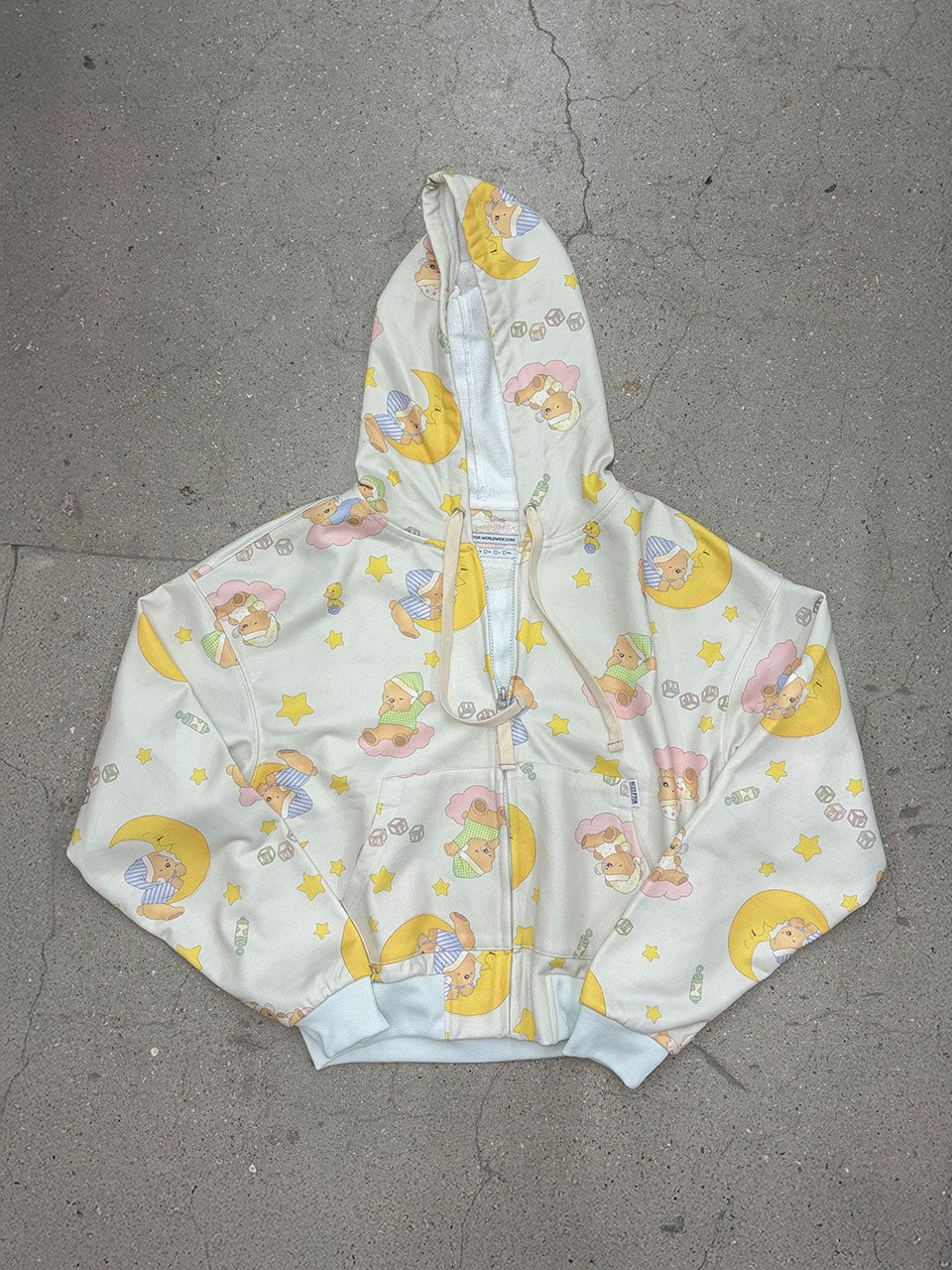 Sweet Dreams Hooded Zip-Up Butter