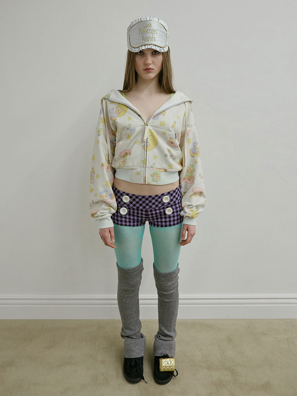 Sweet Dreams Hooded Zip-Up Butter