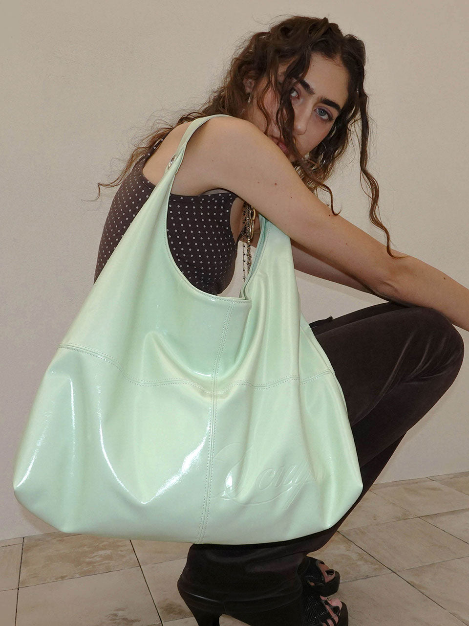 Carryall Hobo Bag Mint