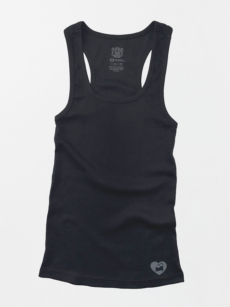 Razorback Tank Top Charcoal