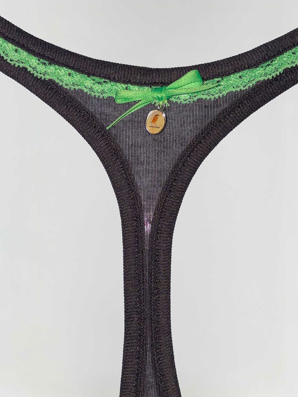 Thong Sleeveless Charcoal