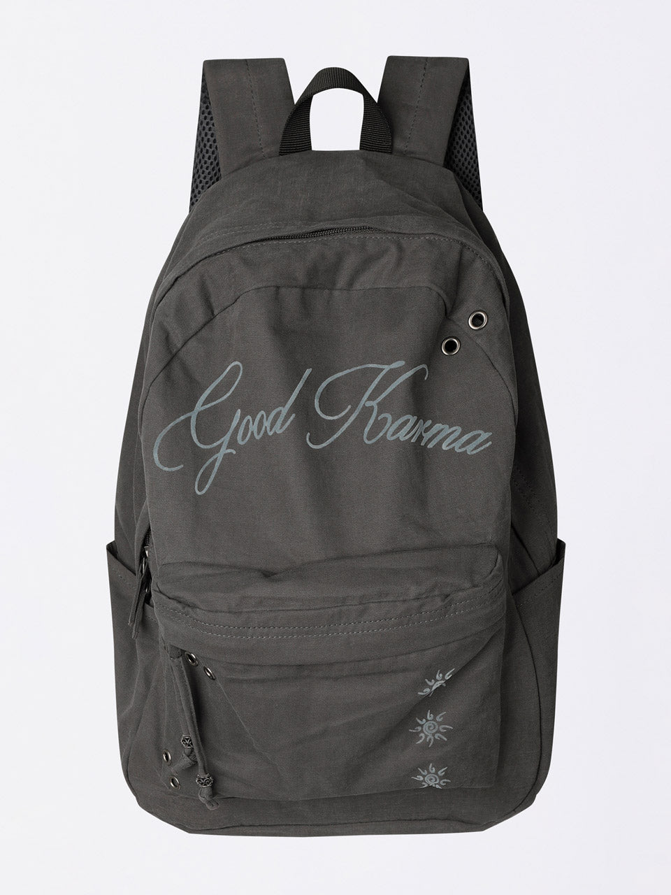 Karma Vintage Backpack Charcoal