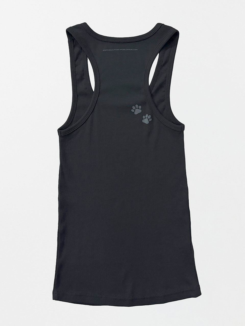 Razorback Tank Top Charcoal