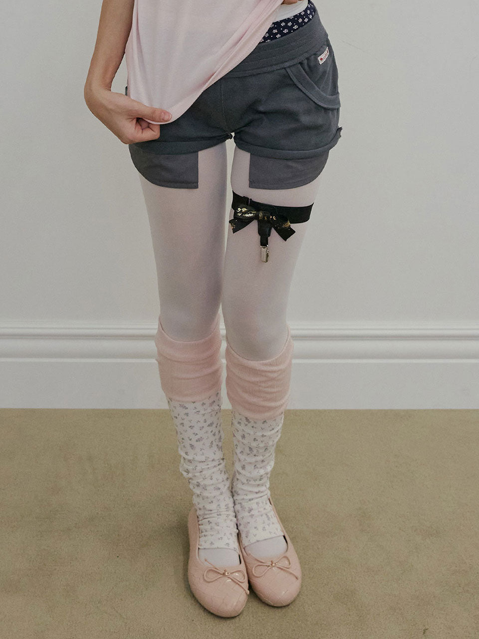 Miss Grumpy Shorts Charcoal