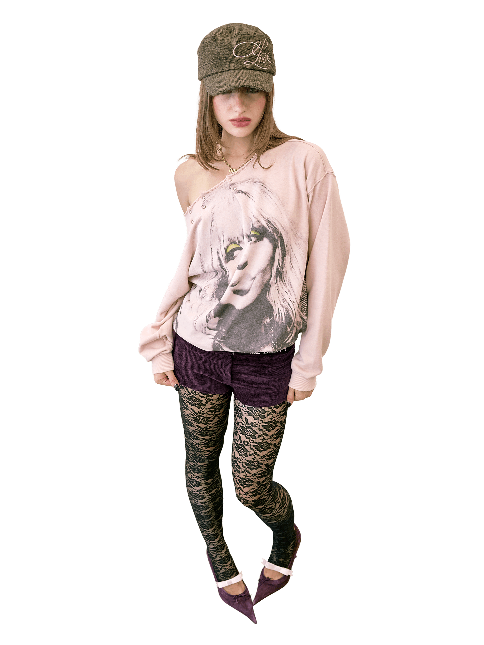 Cheeky Lace Leggings Black