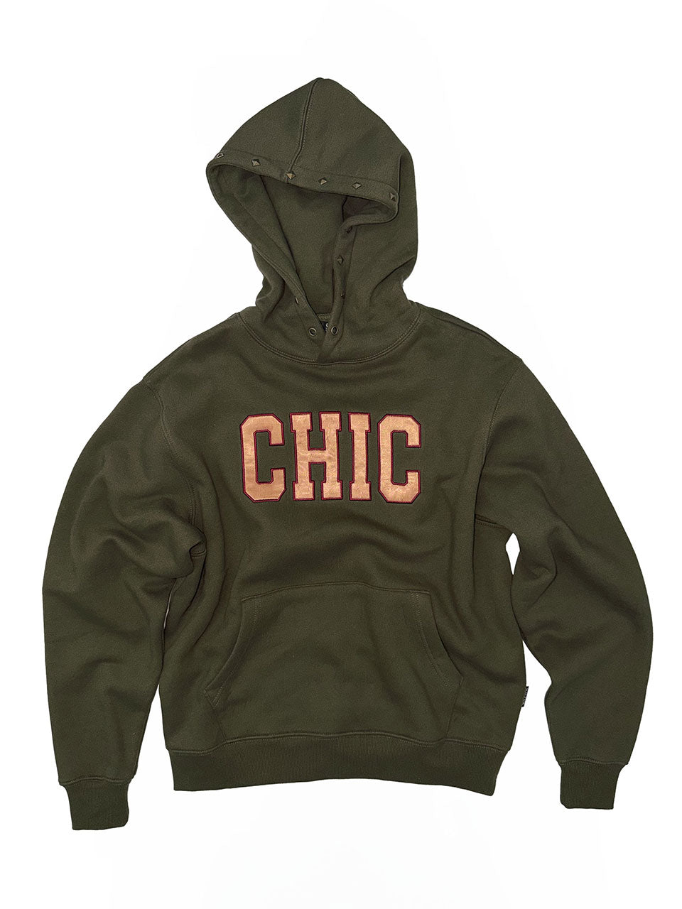 Chic Hoodie Khaki