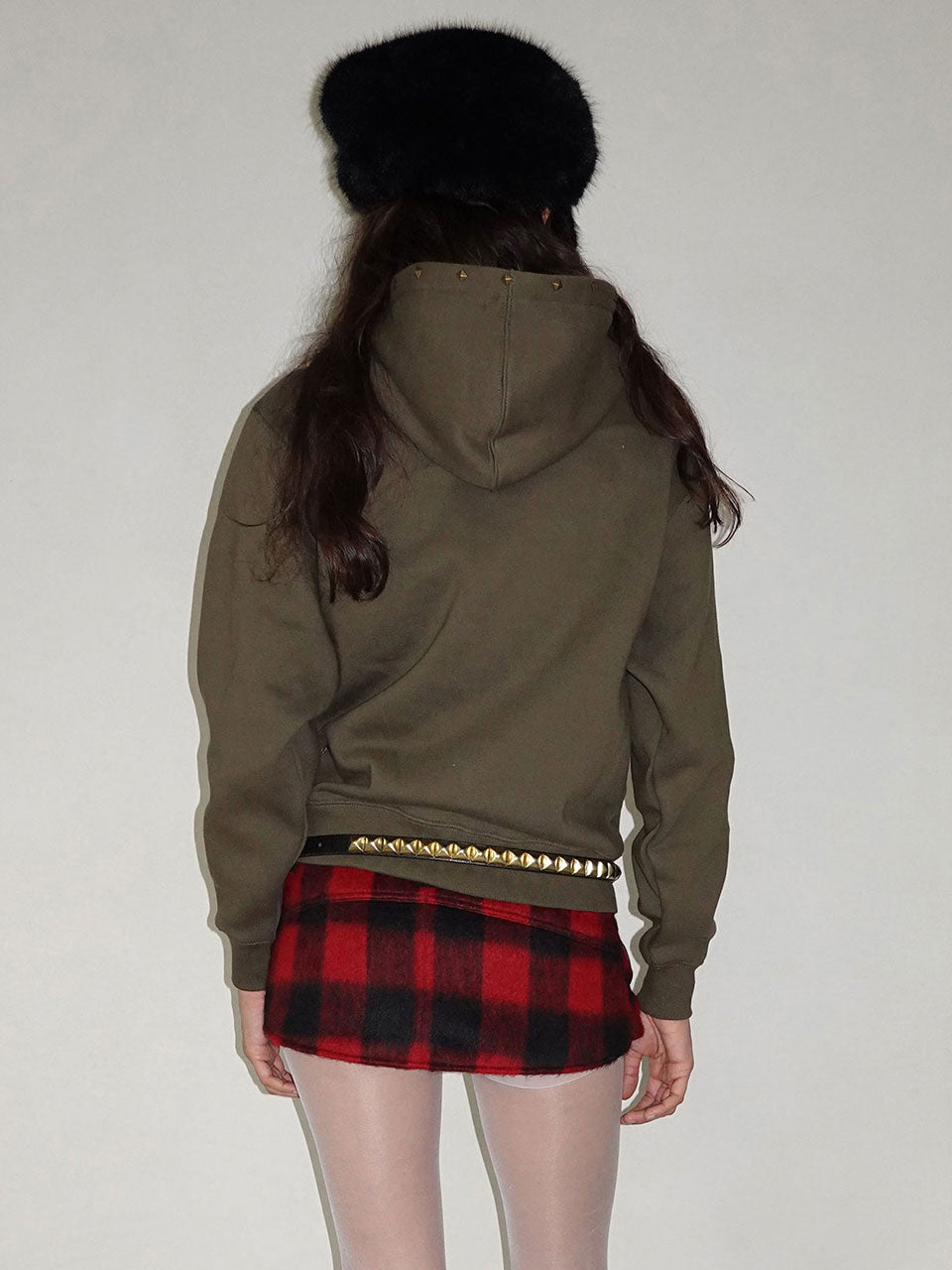 Chic Hoodie Khaki