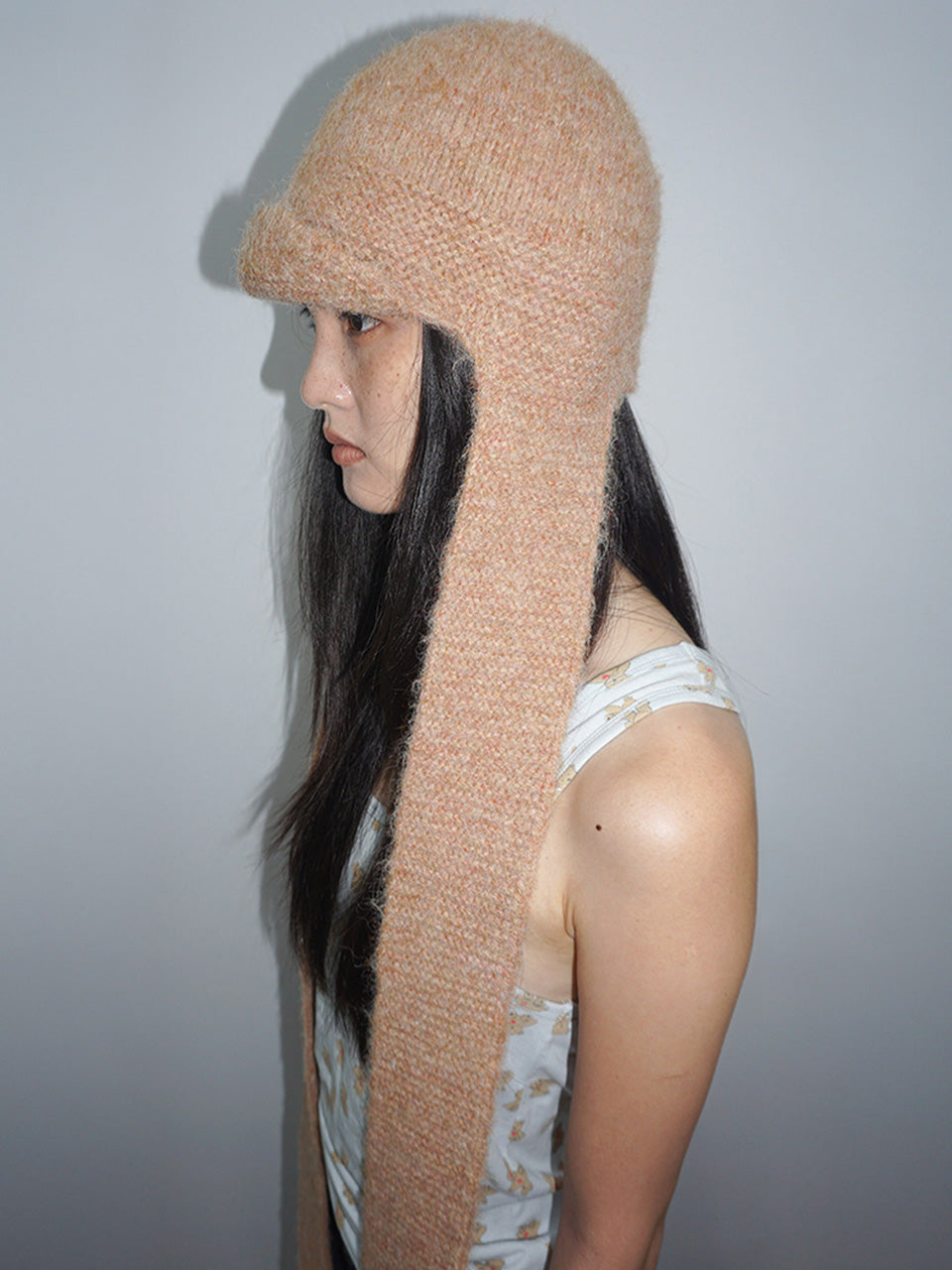 Flap Tail Beanie Cinnamon