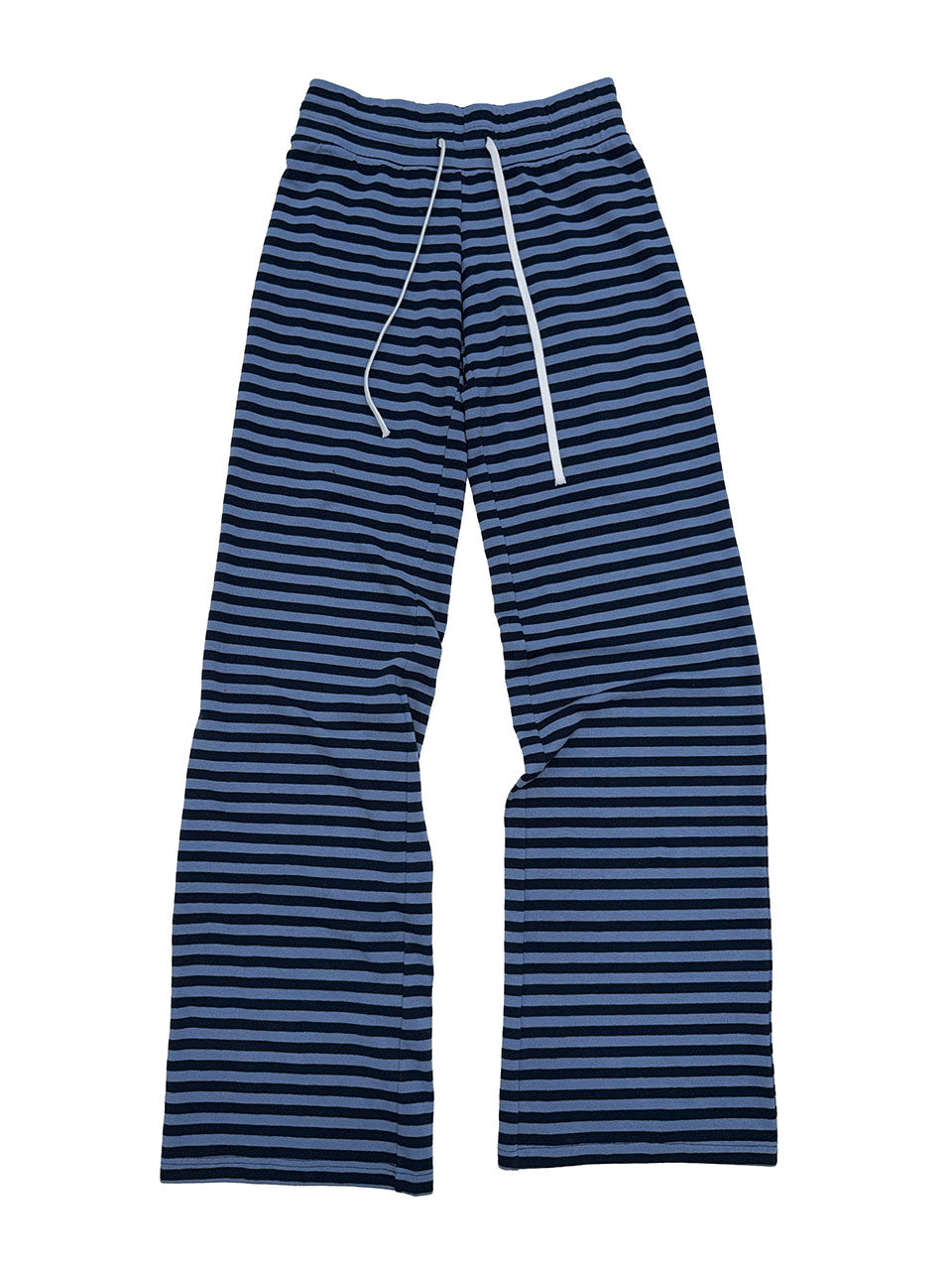 Classic Striped Jersey Pants Blue