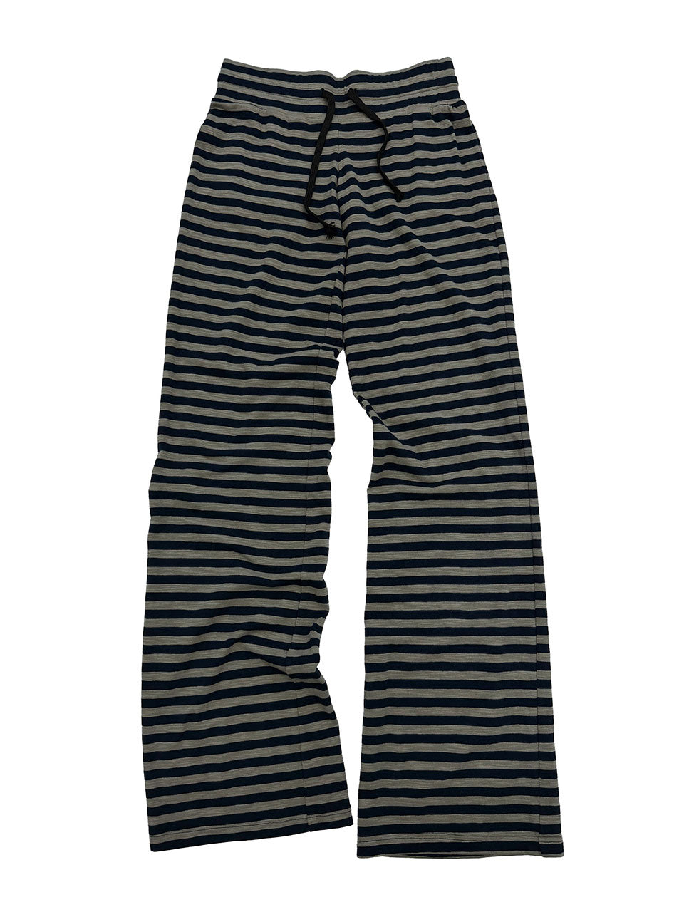 Classic Striped Jersey Pants Navy