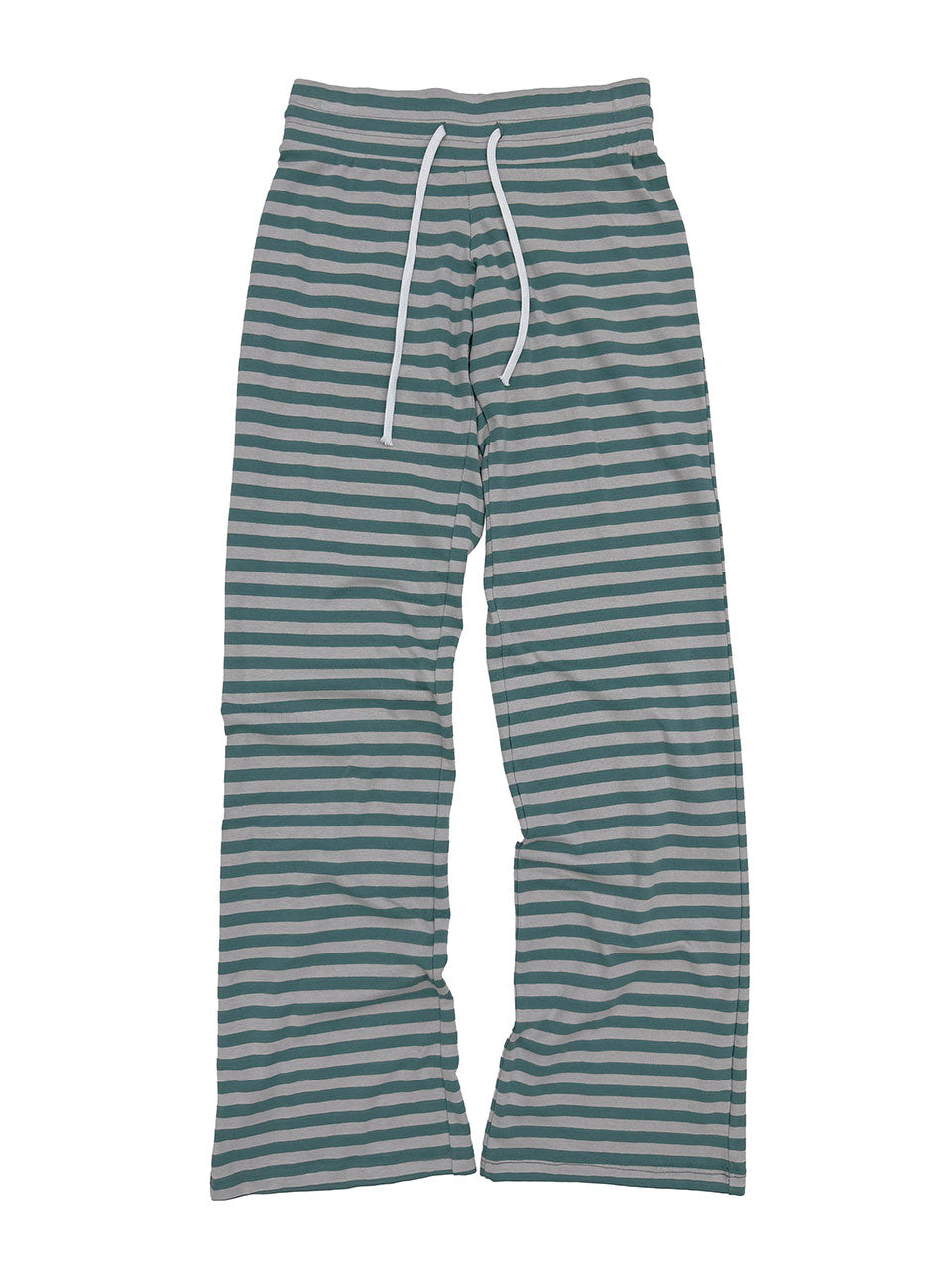 Classic Striped Jersey Pants Teal