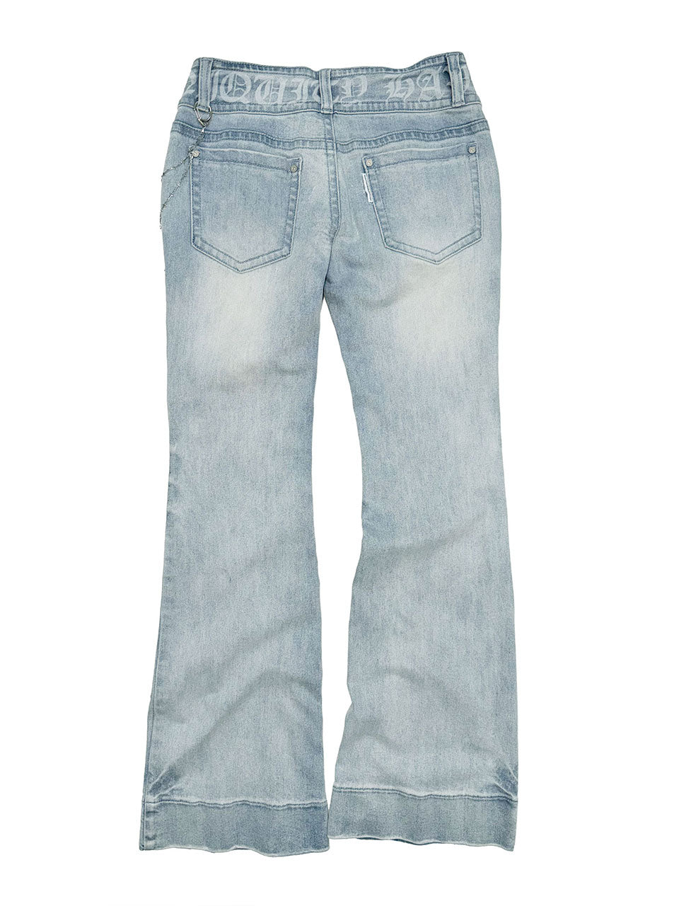 Confession Chain Denim Light Blue