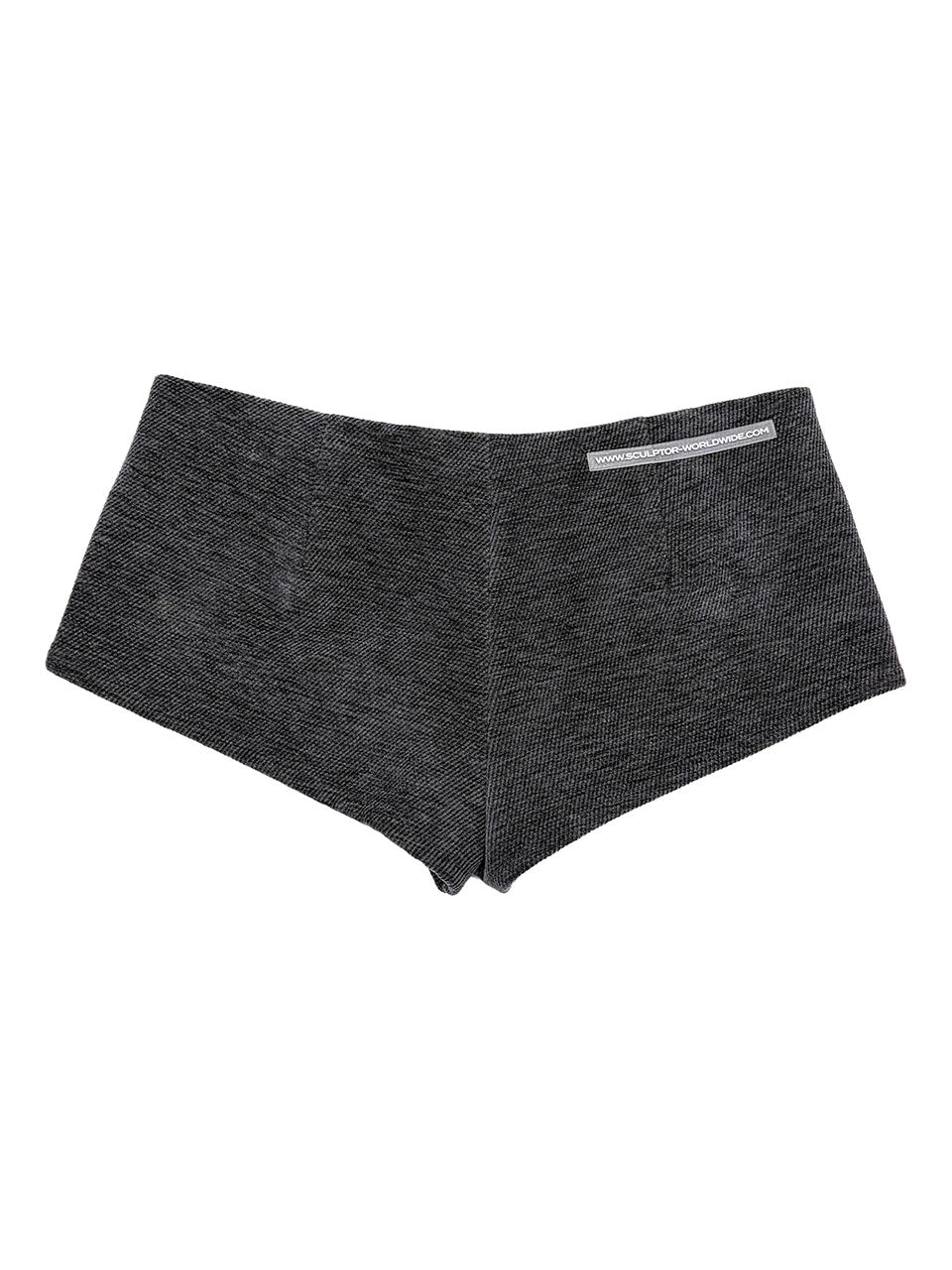 Corduroy Micro Shorts Charcoal