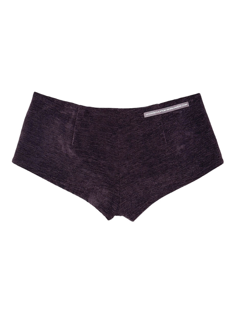 Corduroy Micro Shorts Deep Plum