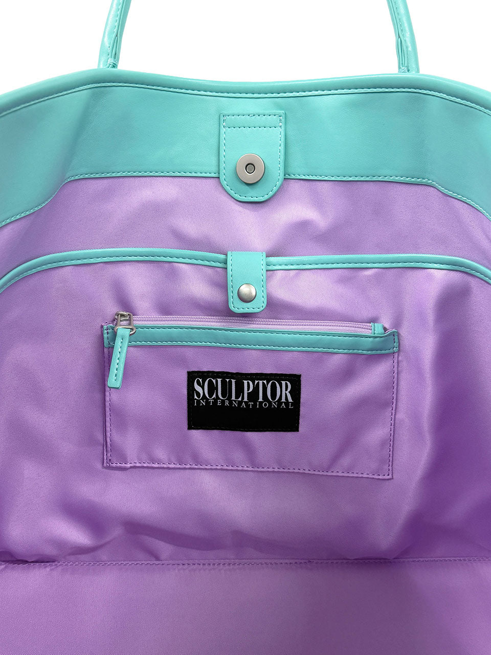 Couture Grocery Tote Bag Mint