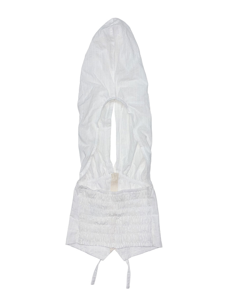 Cowgirl Hoodie Vest White