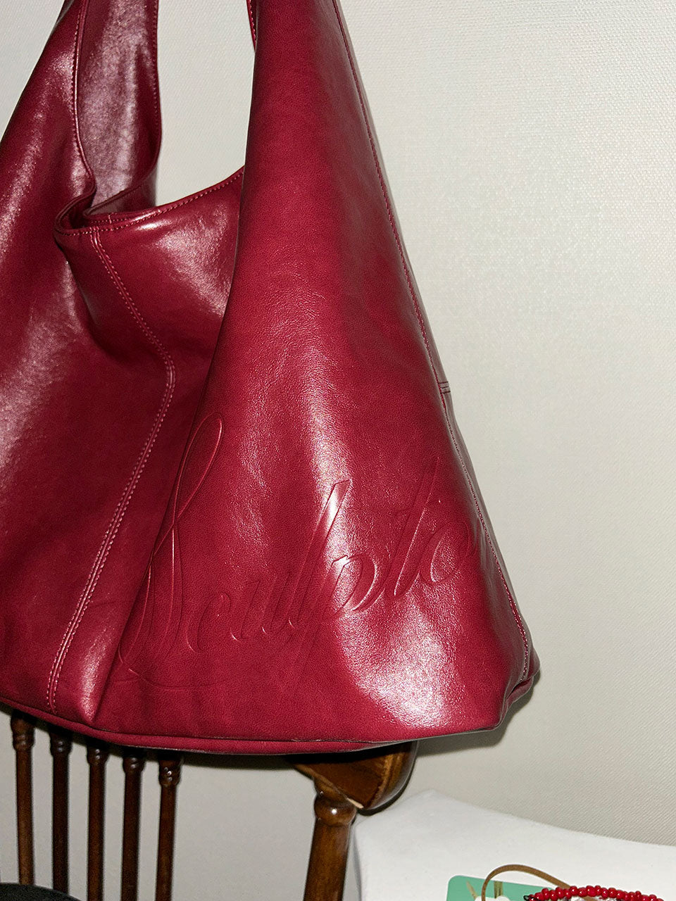 Everyday Hobo Bag Crimson Red