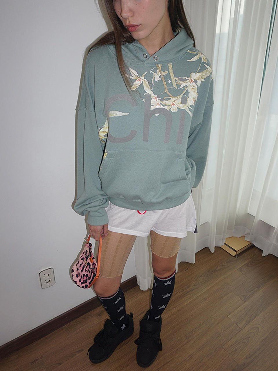 Chi Hoodie Deep Mint