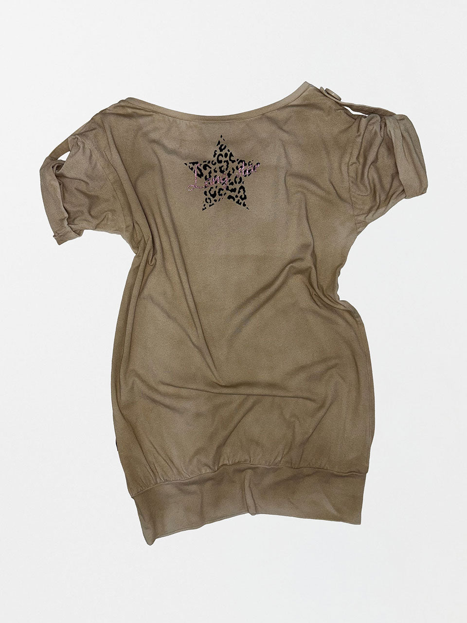 Broken Girls Roll Up Tee Dirty Sand