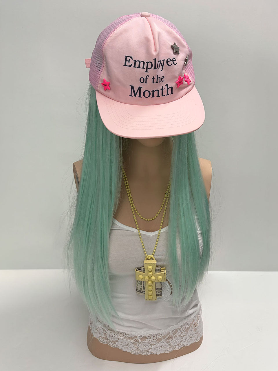 Employee Of The Month Daddy Cap Baby Pink