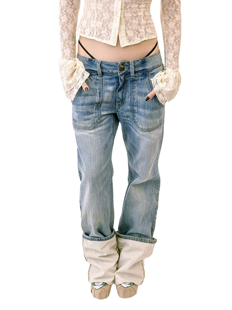 Faithless Jeans Light Blue