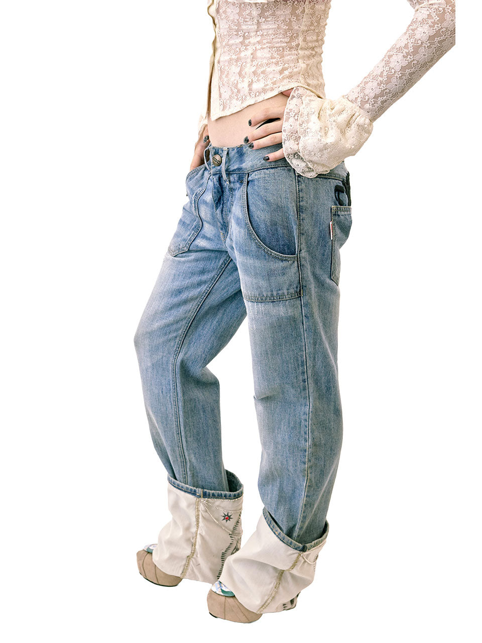 Faithless Jeans Light Blue