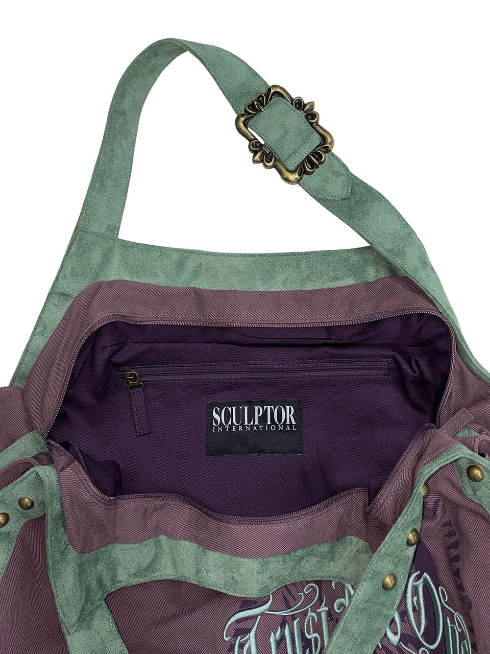 Faithless Stud Bag Purple