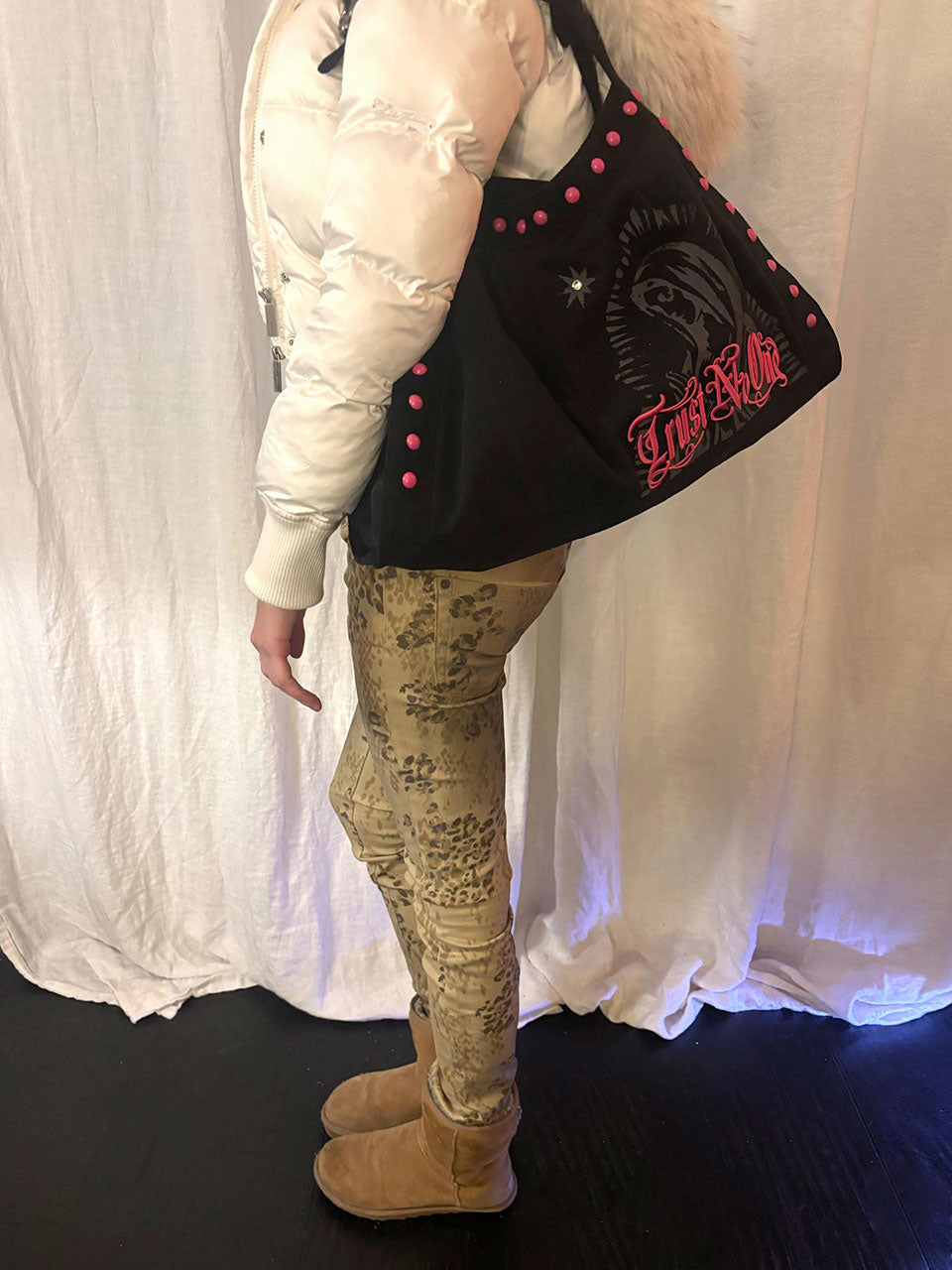Faithless Stud Bag Black