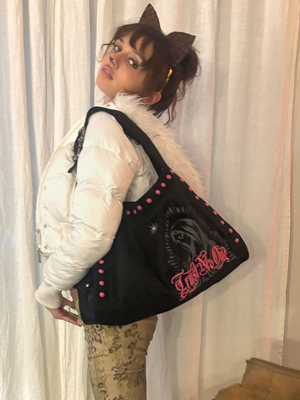 Faithless Stud Bag Black