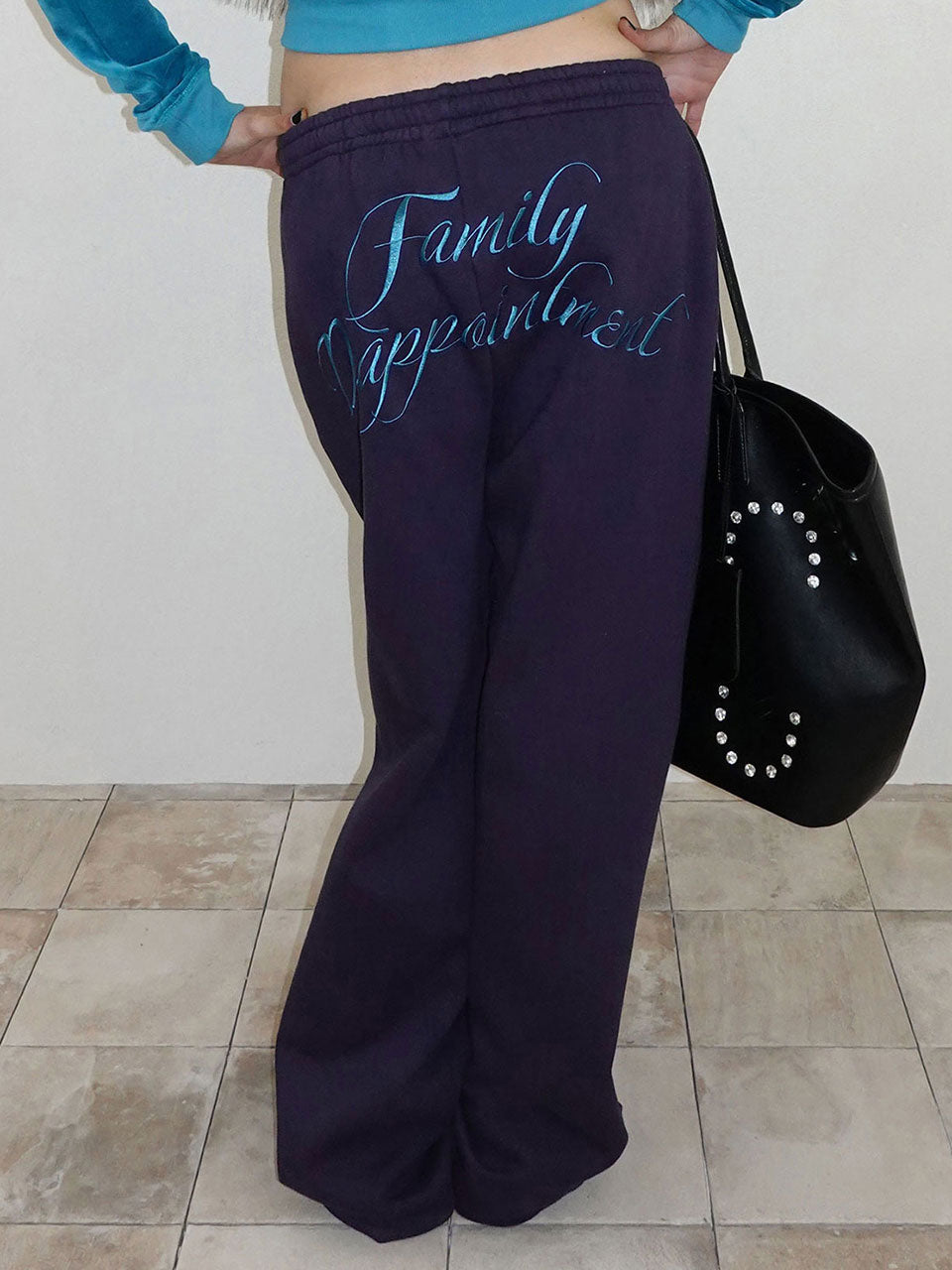Family Disappointment Sweatpants Deep Purple