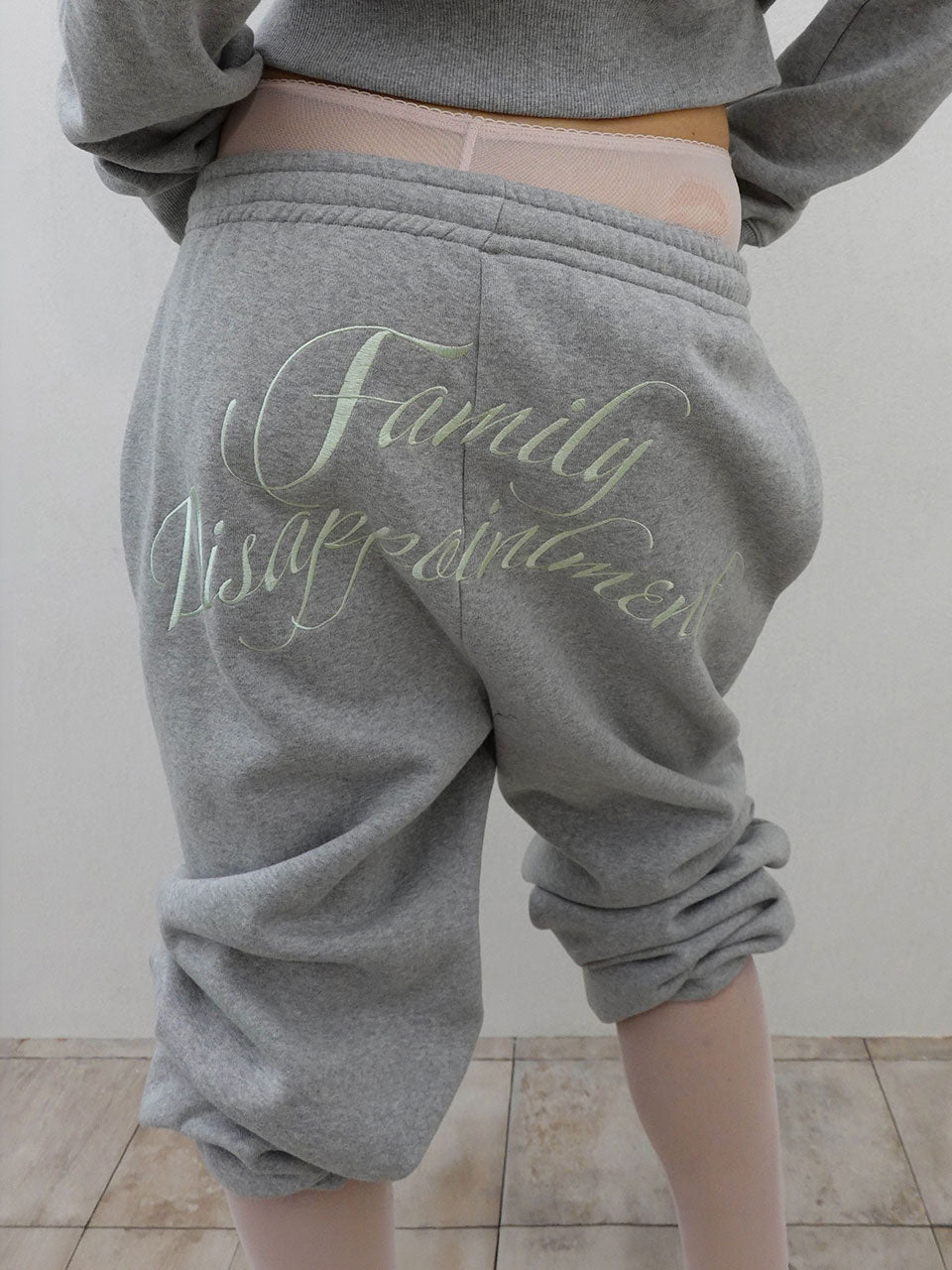 Family Disappointment Sweatpants Melange Gray