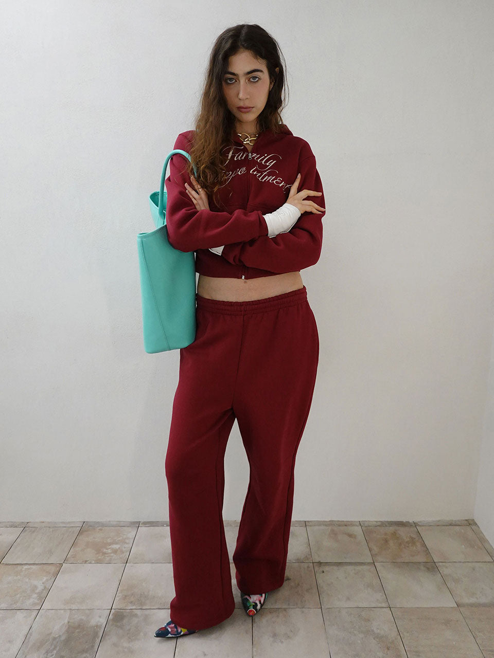 Family Disappointment Sweatpants Red
