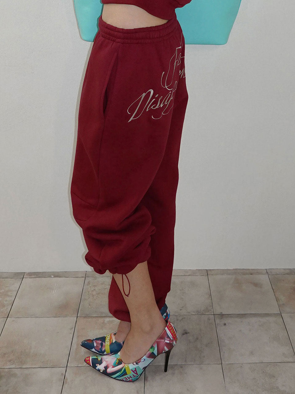 Family Disappointment Sweatpants Red