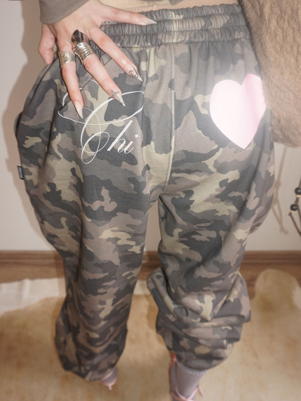 Chi Sweatpants Forest Camo