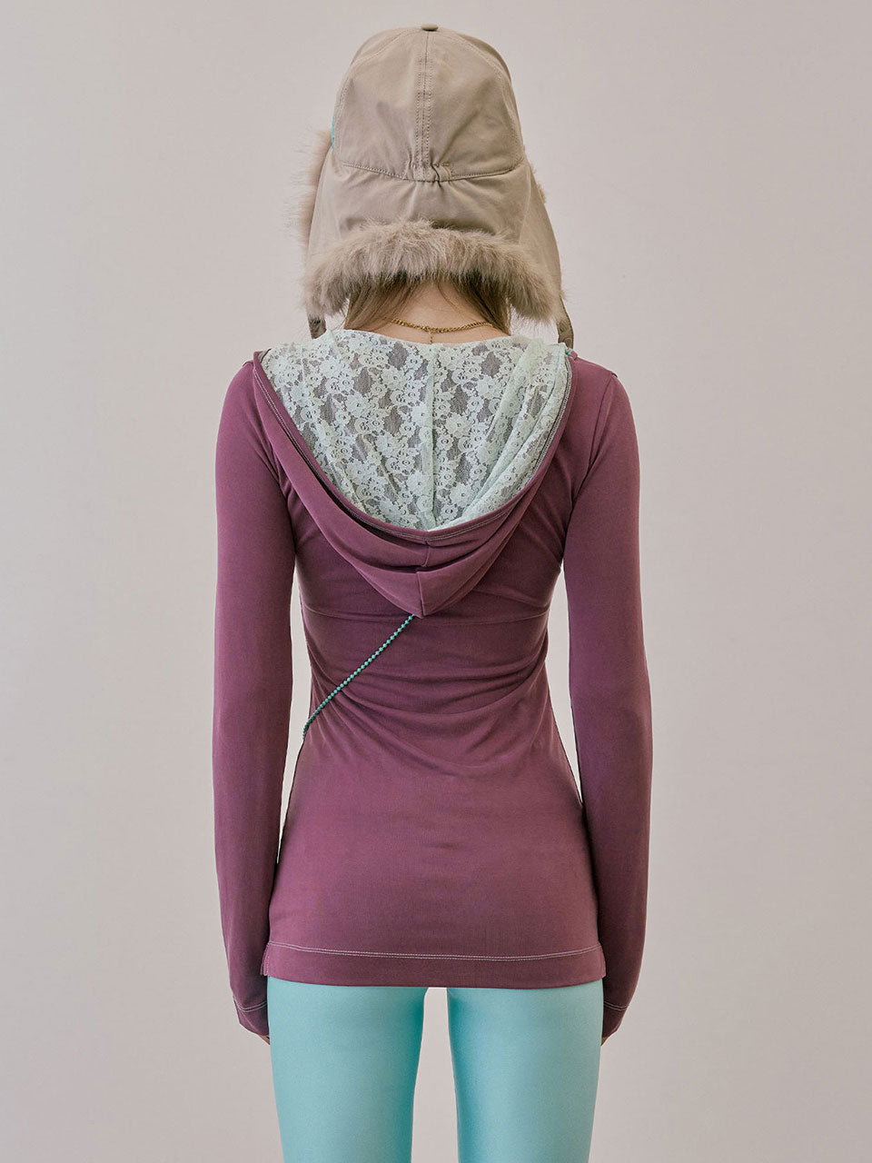 Girl From East Tee Purple